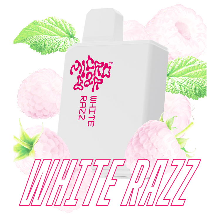 Photograph of product: Micro Bar - White Razz Disposable