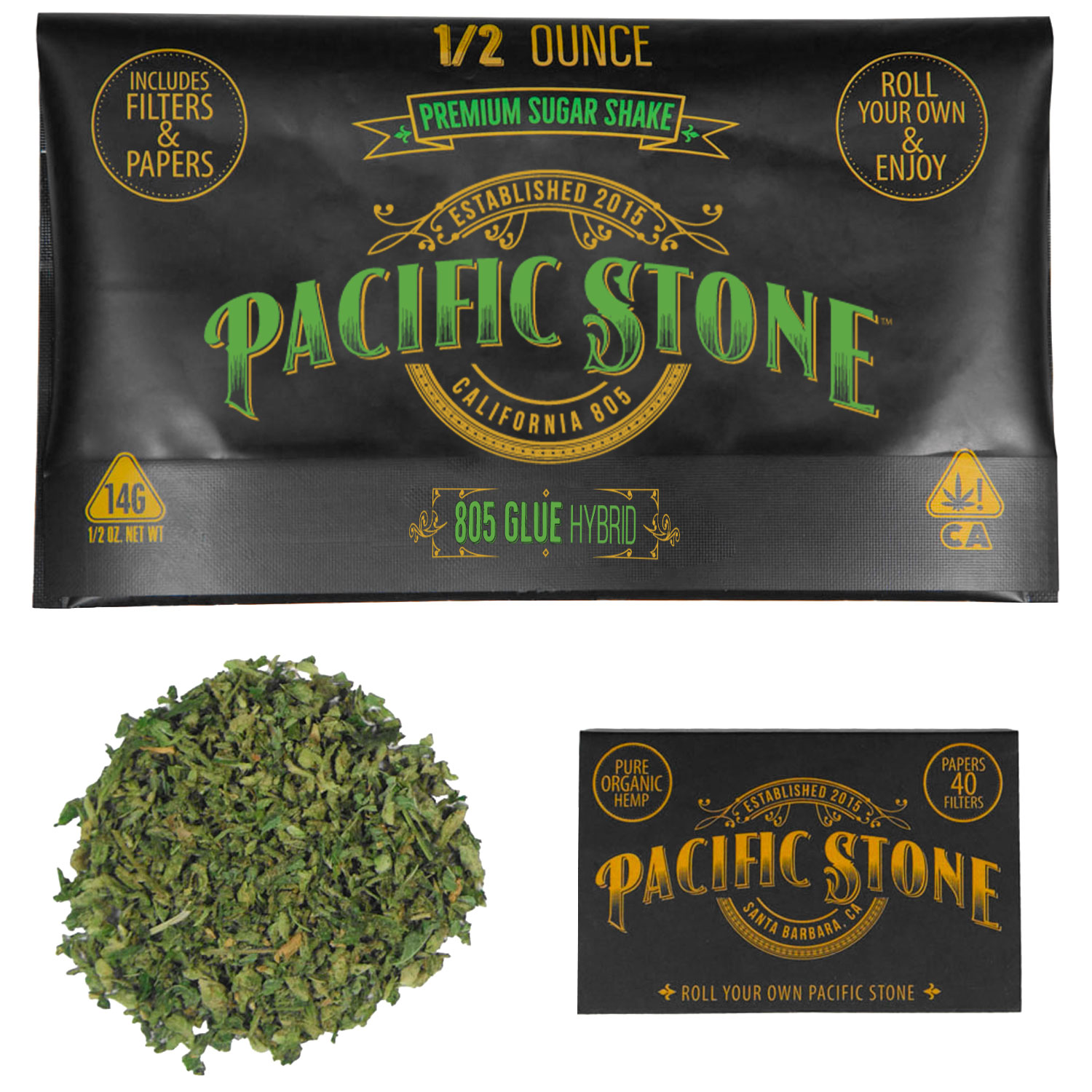 Photograph of product: 805 Glue Strain - 14g Roll Your Own | Pacific Stone