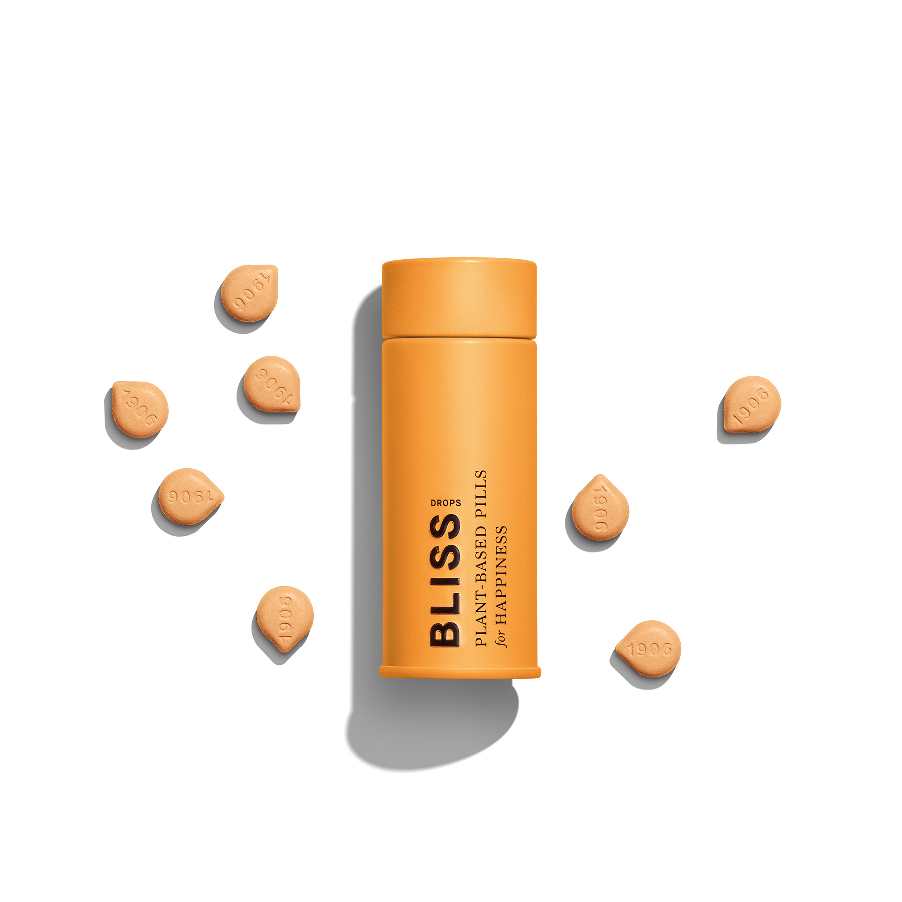 Photograph of product: Drops | Bliss 1:1 | 100mg TH-oui/100mg CBD | 20pk | 1906