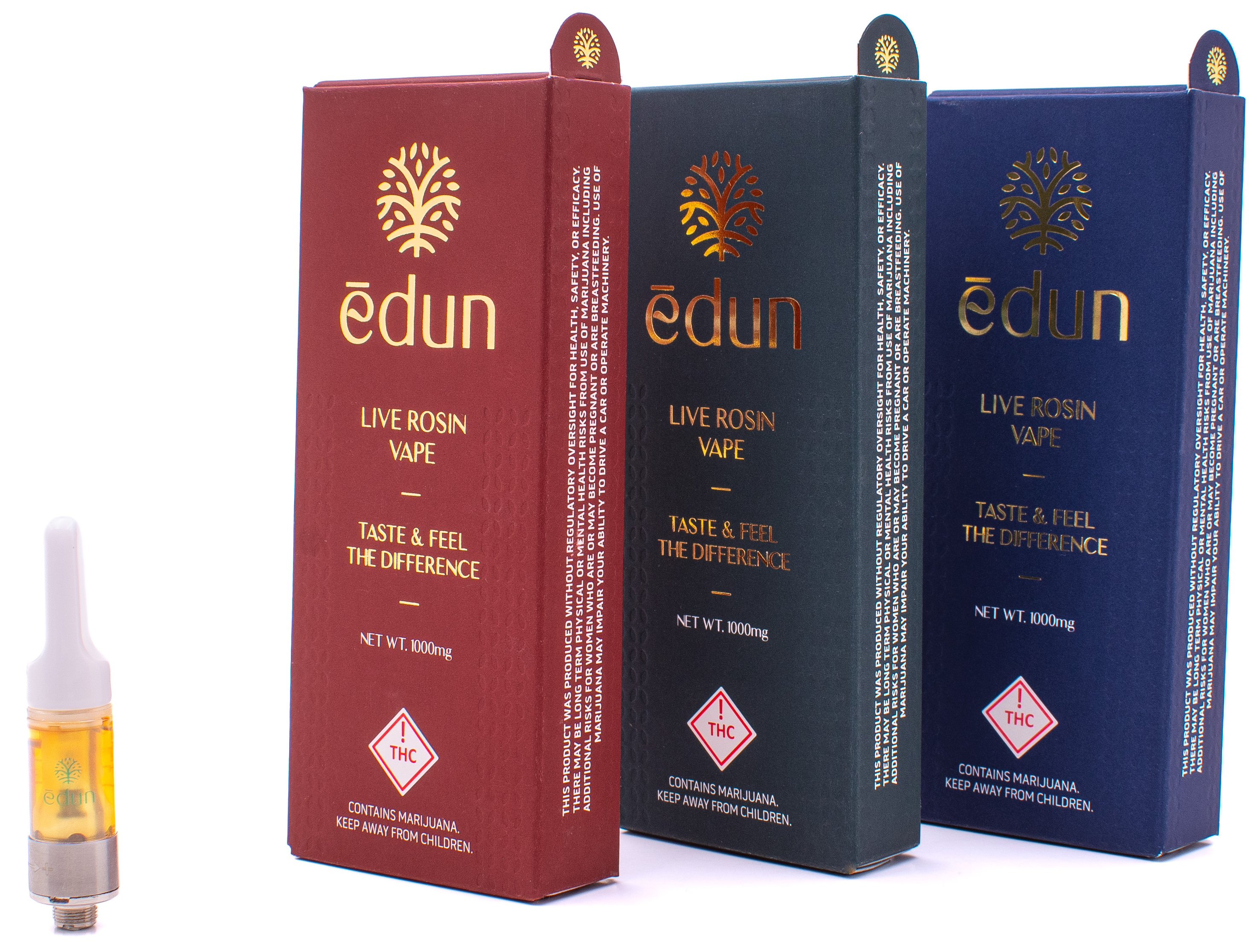 Photograph of Product: Edun Live Rosin Cartridge (H)