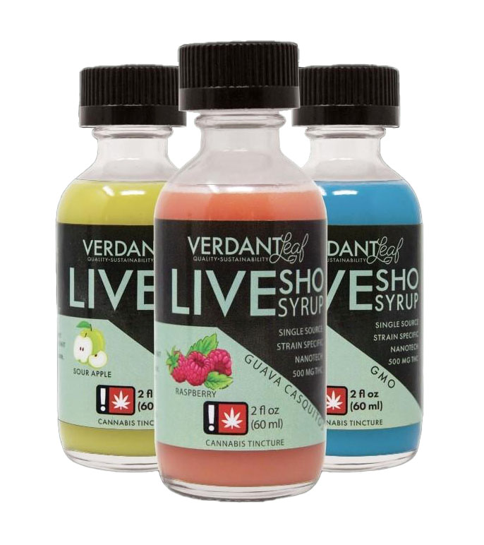 Photograph of product: Verdant Leaf 500mg WATERMELON - GOVERNTMENT OASIS Live SHO Syrup