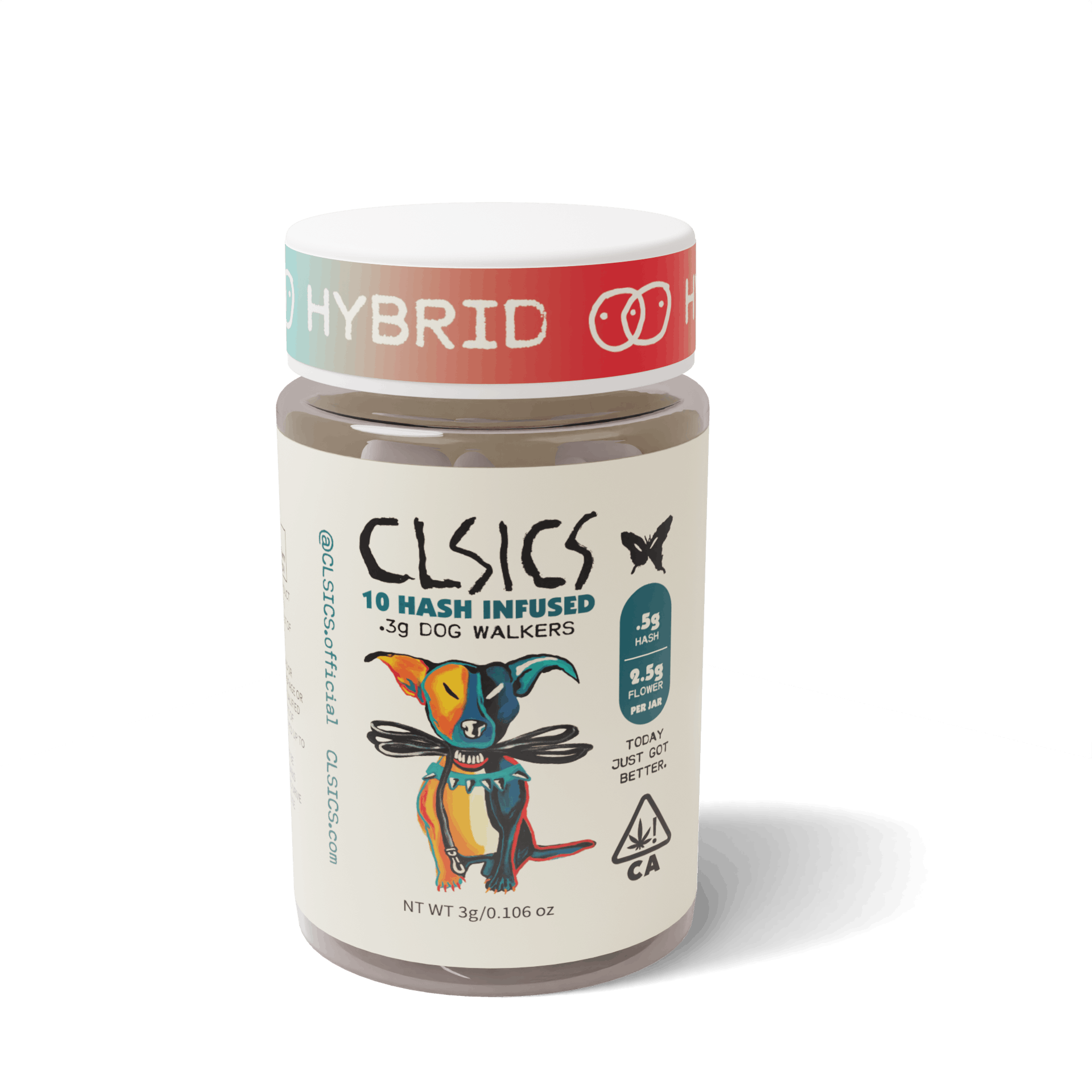 Photograph of product: CLSICS - Pink Lemon Up (Hybrid) au chocolat Infused 10pk Preroll (3g)