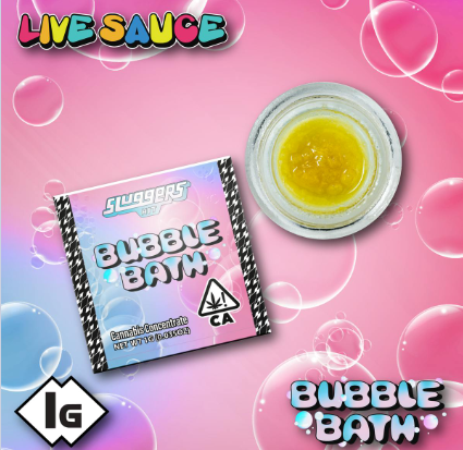 Photograph of product: Bubble Bath Sauce 1 G