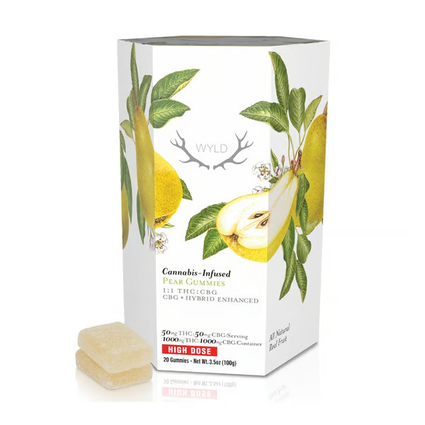 Photograph of product: Pear | Gummies | 1000mg