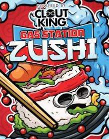 Photograph of product: Clout King - Gas Station Zushi - 1g Live au chocolat Rosin