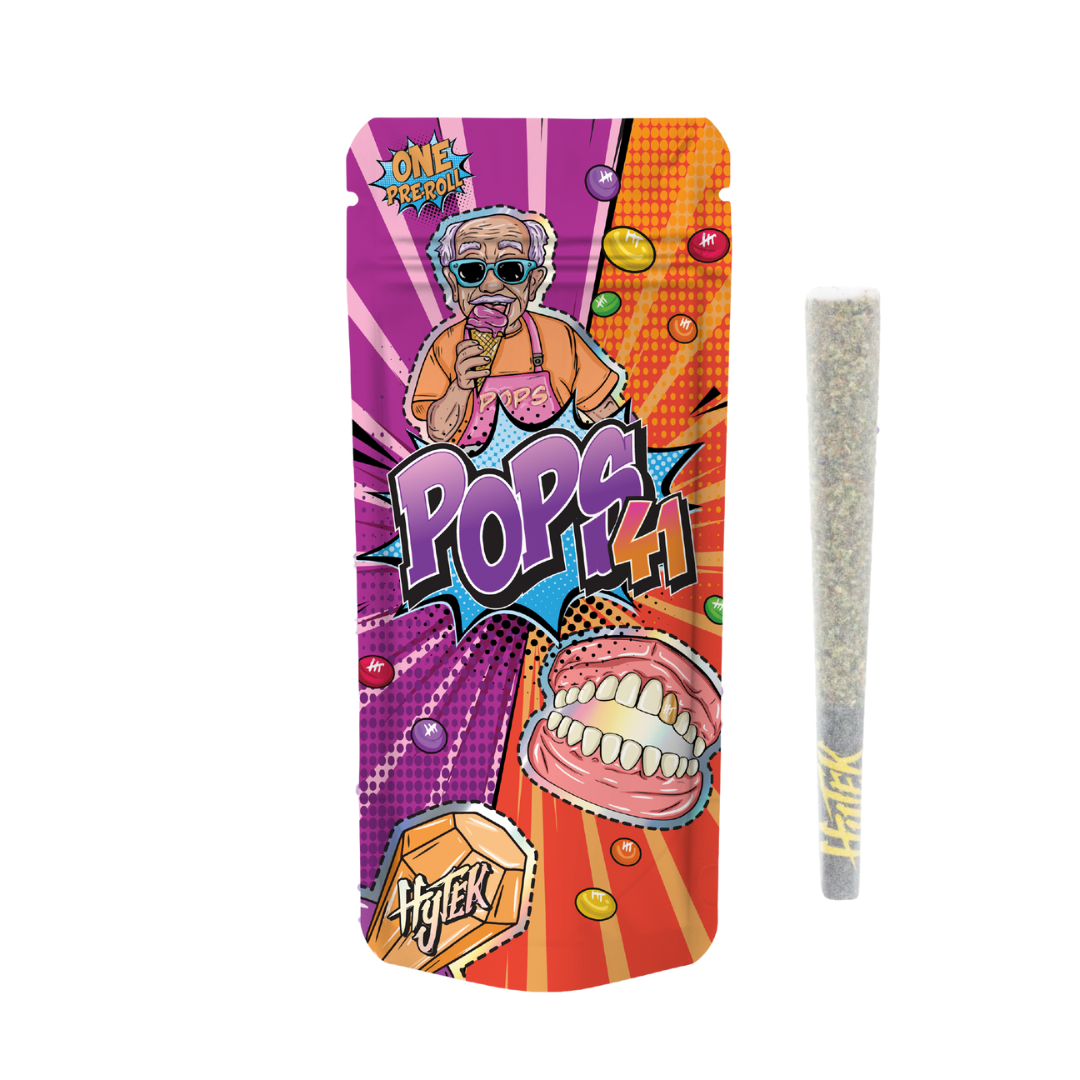 Photograph of Product: Hytek | Popz 41 Pre-Roll | 1g
