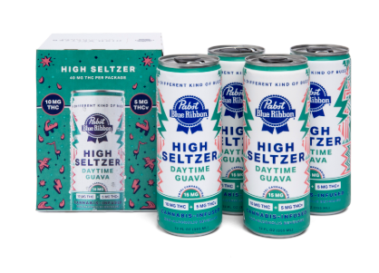 Photograph of product: Daytime Guava Seltzer 15mg 4pk