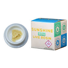 Photograph of product: Sunshine Extracts - 90u Live Rosin - Grape Paradise