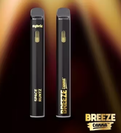 Photograph of product: Space Runtz 1g Live Resin All in One Pen by Breeze Canna