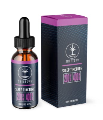Photograph of product: TreeTown - 200MG 400MG CBD - Sleep Tincture