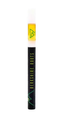 Photograph of product: Berkshire Roots | Gorilla Noir | .5g Rosin Vape Cartridge