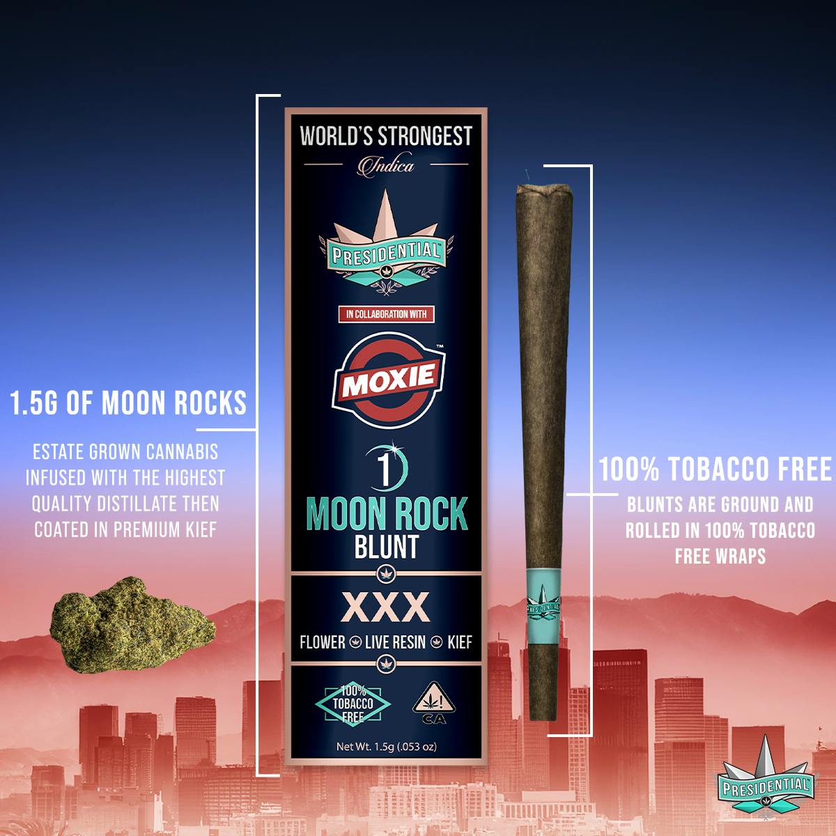 Photograph of product: XXX [I] - Moon Rock Blunt