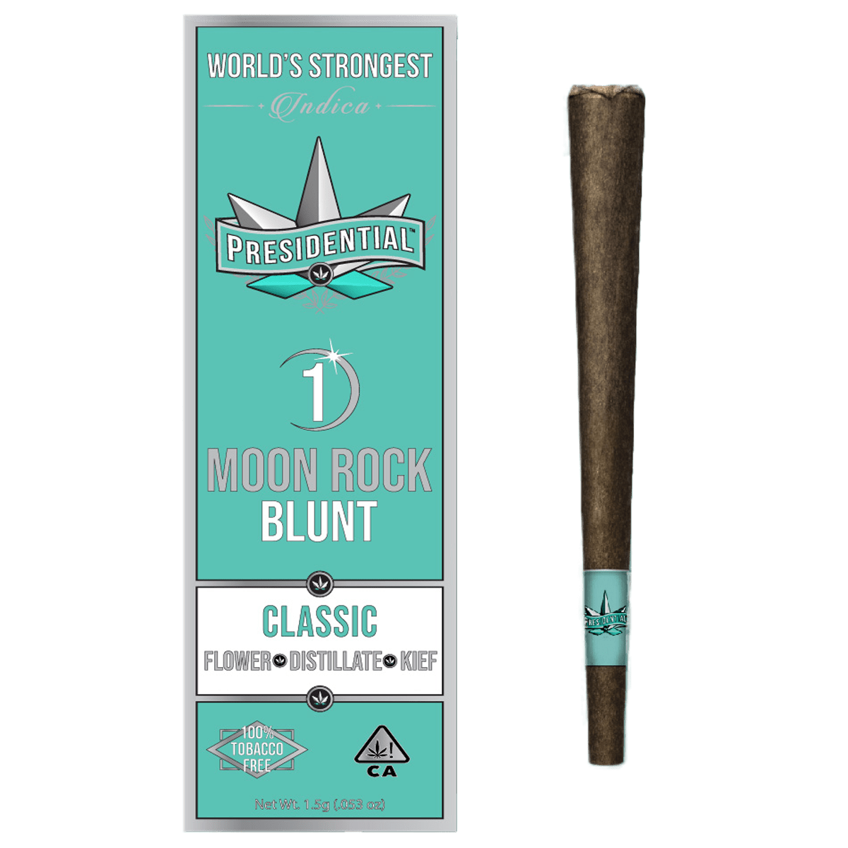 Photograph of product: Presidential x TH-oui Design - XJ-13 (Oui'd) Moon Rock Blunt