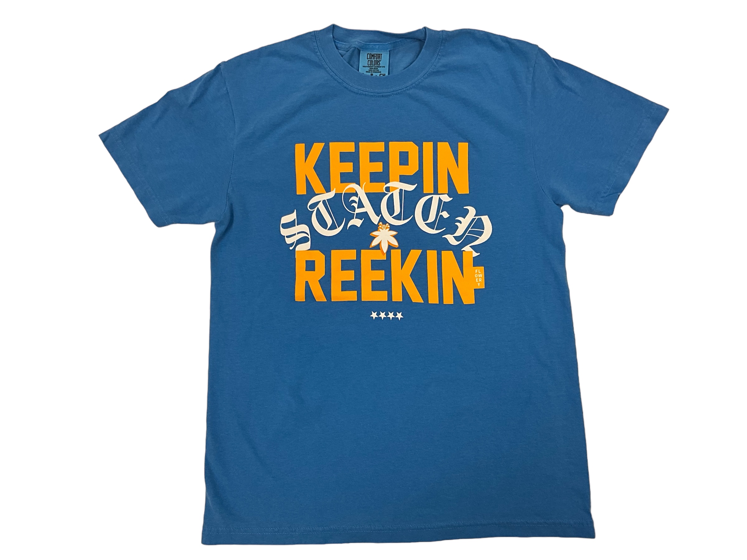 Photograph of product: Flowery Light Blue "Reekin" Tshirt XL
