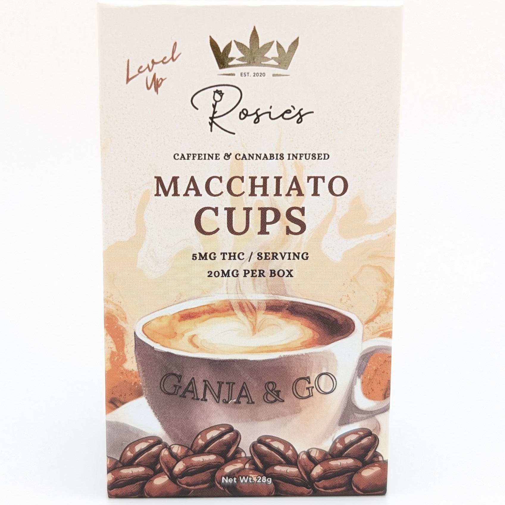 Photograph of Product: Macchiato Cups 4pk 20mg