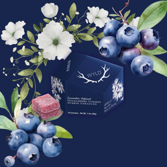 Photograph of product: GUMMIES | HUCKLEBERRY