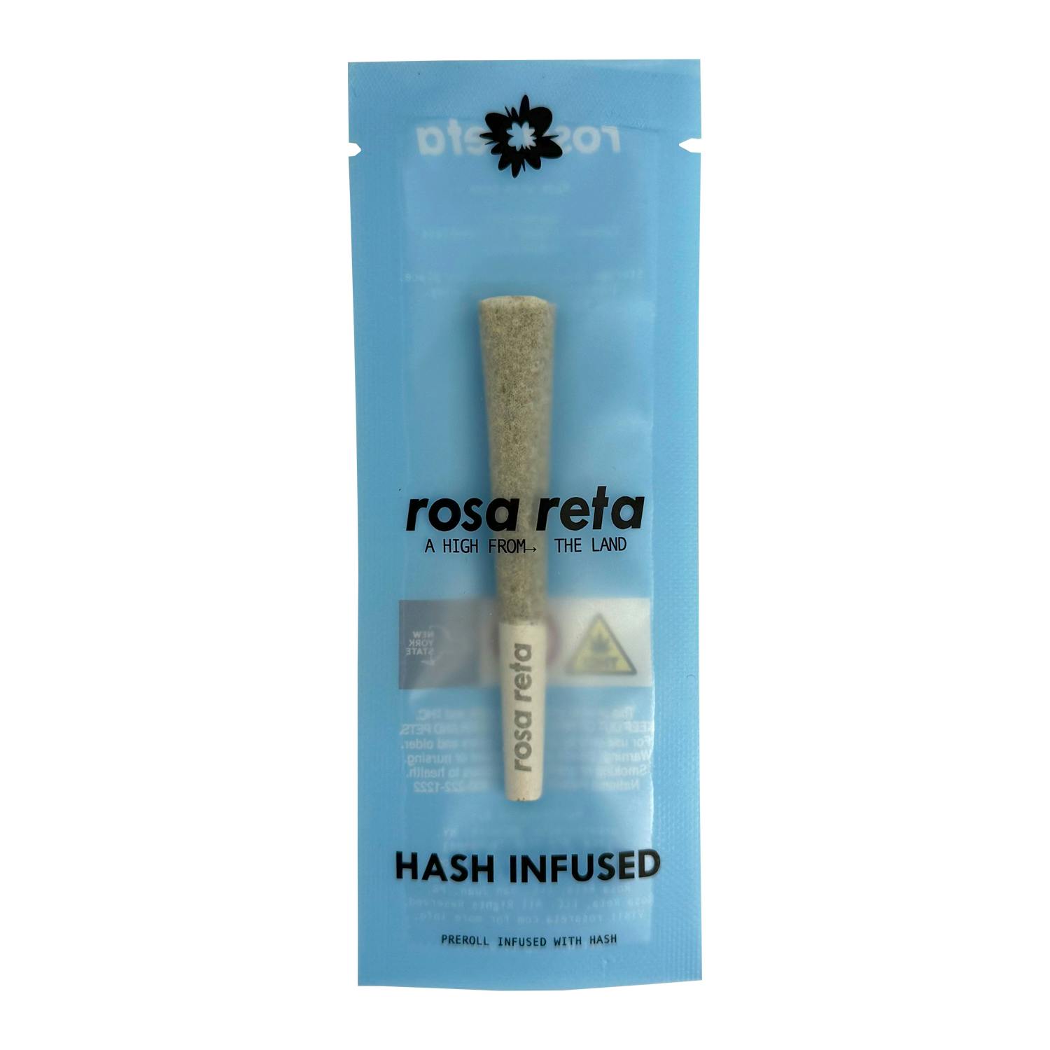 Photograph of product: Rosa Reta | Pre-roll | Sherbert Drip | Infused | Single