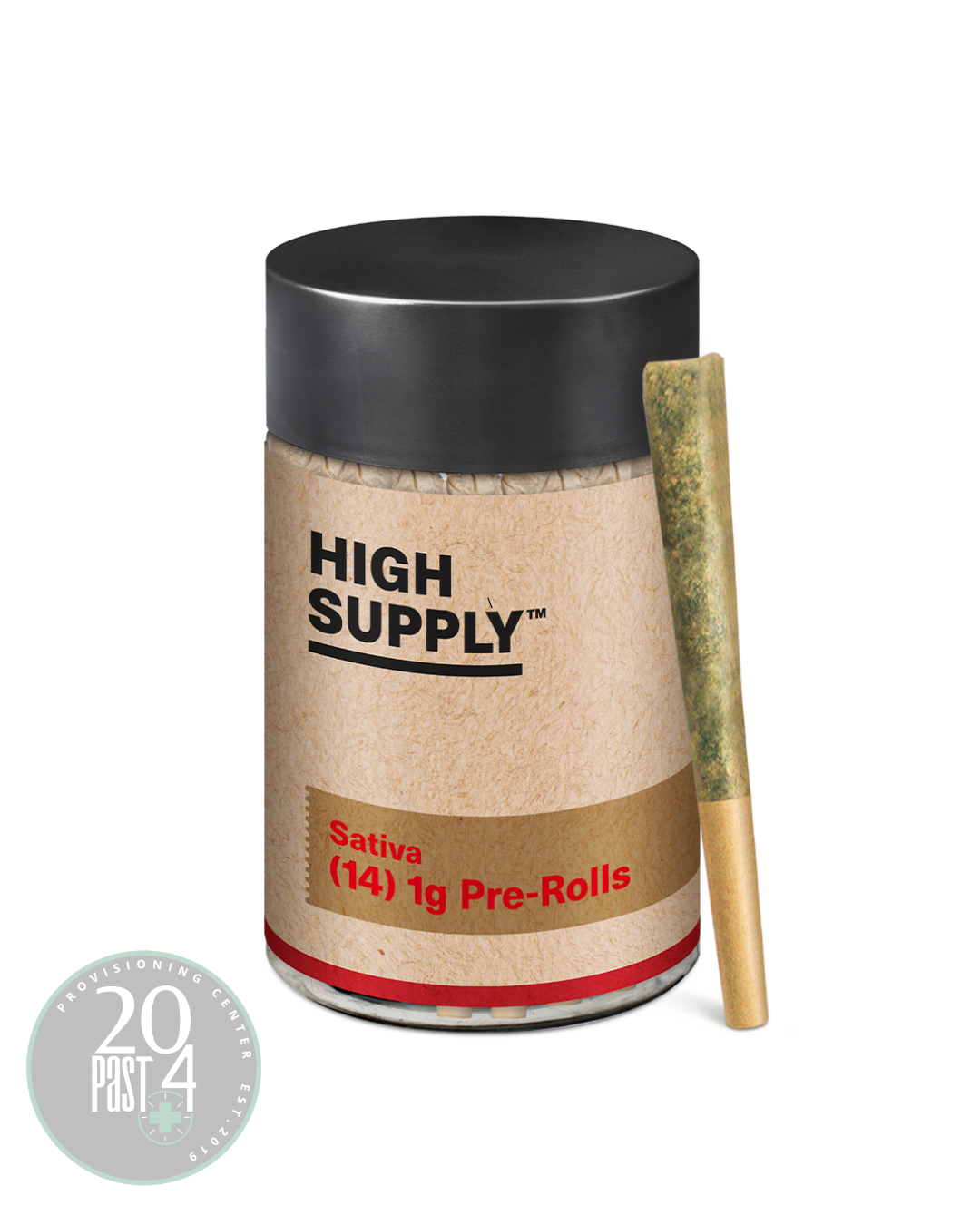 Photograph of product: High Supply | Purple Churro | Pre-Roll Pack