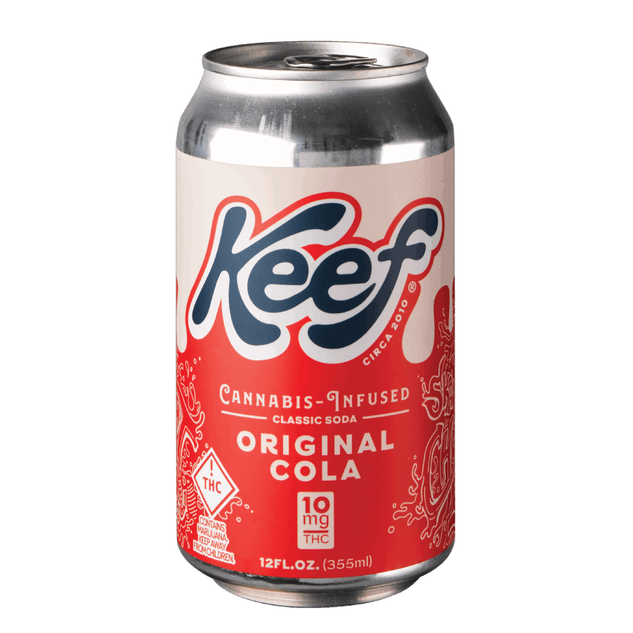 Photograph of product: Keef Cola Original Cola 10mg Drink (H)
