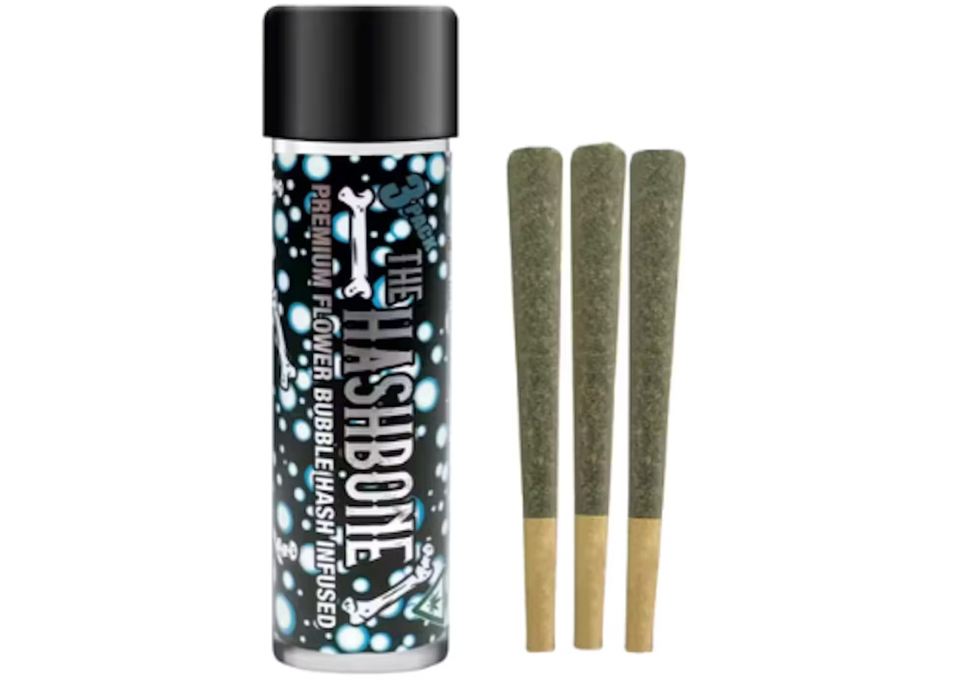 Photograph of product: THE SHATTER BONE | au chocolatbone Amsterdam au chocolat Infused Pre-Rolls 2.25G 3Pk (REC)