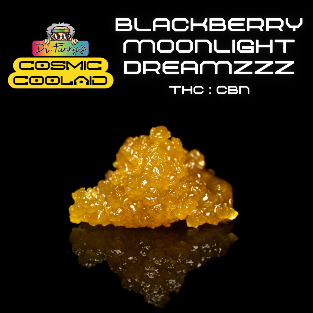 Photograph of product: Dr. Funky's | Cosmic Coolaid Blackberry Moonlight Dreamzzz Sugar