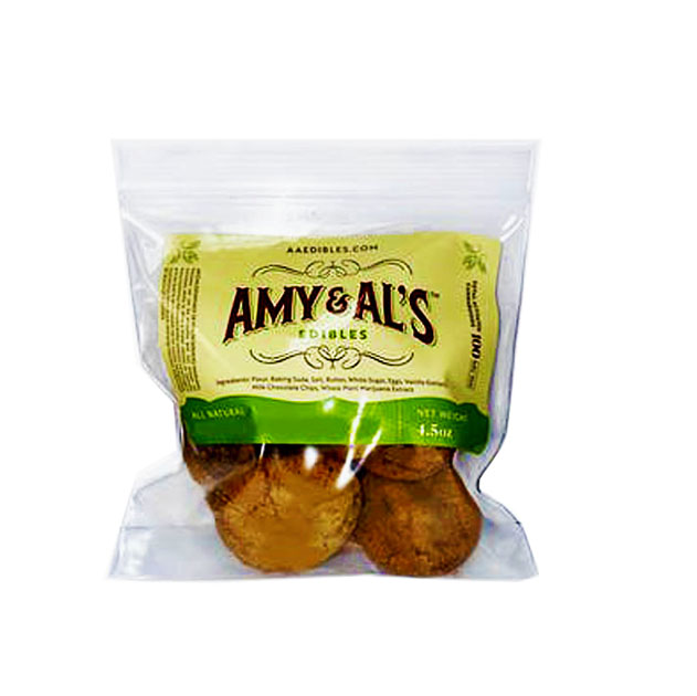 Photograph of product: Amy & Al's Chocolate Chip Cookie | 100mg (10pk)