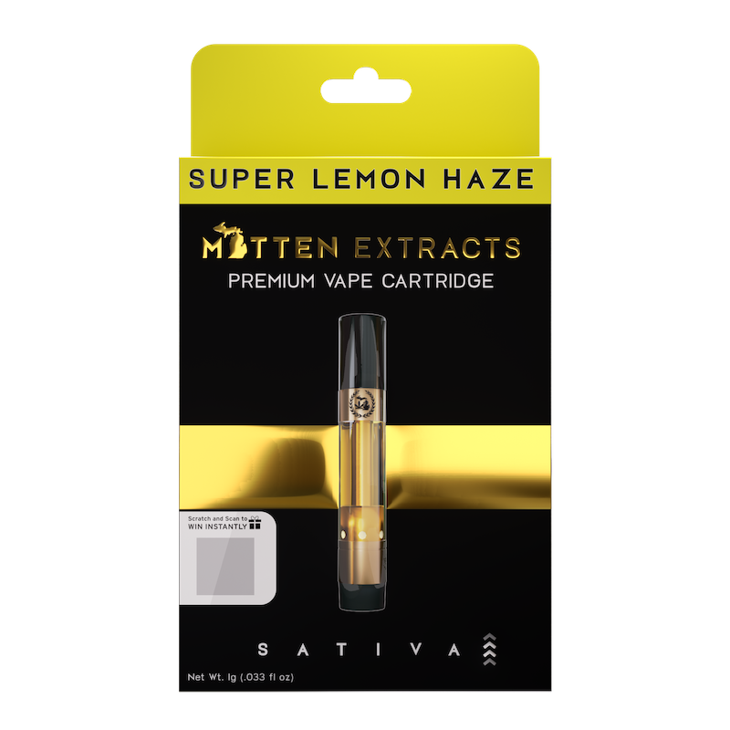Photograph of product: Super Lemon Haze | 1g Cartridge