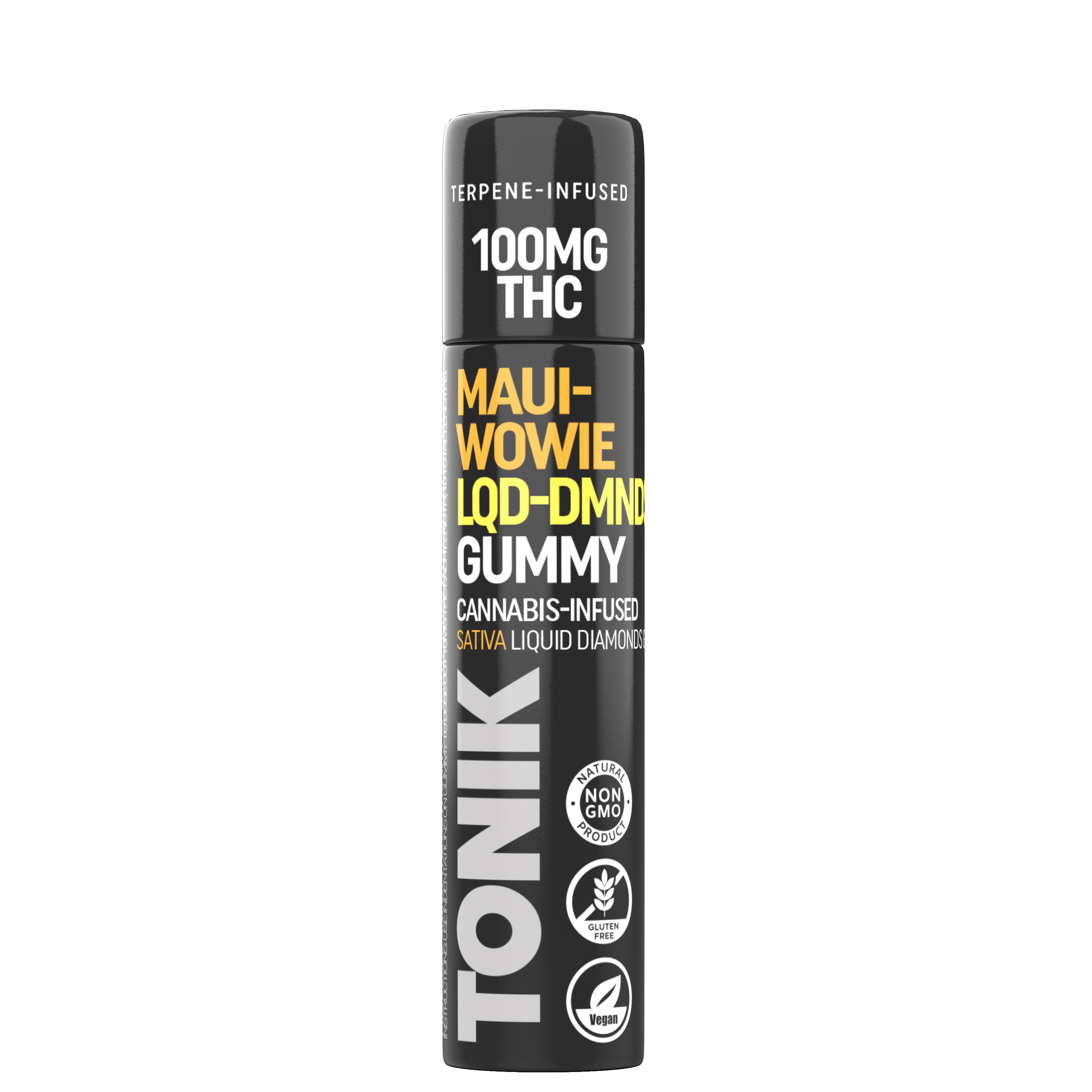 Photograph of product: Maui Wowie Liquid Diamond Vegan Gummy Stick (100mg)