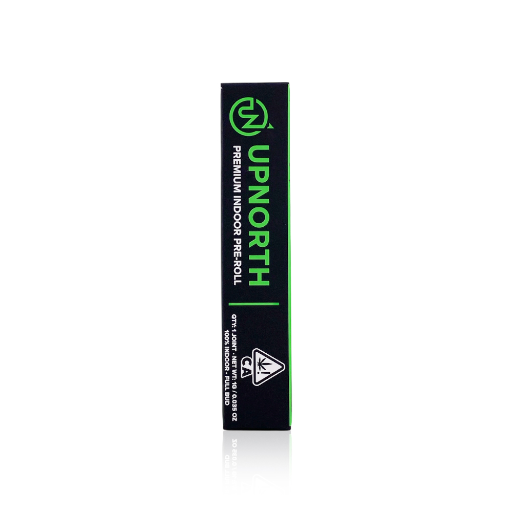 Photograph of product: UPNORTH - Preroll - Trainwreck - 1G