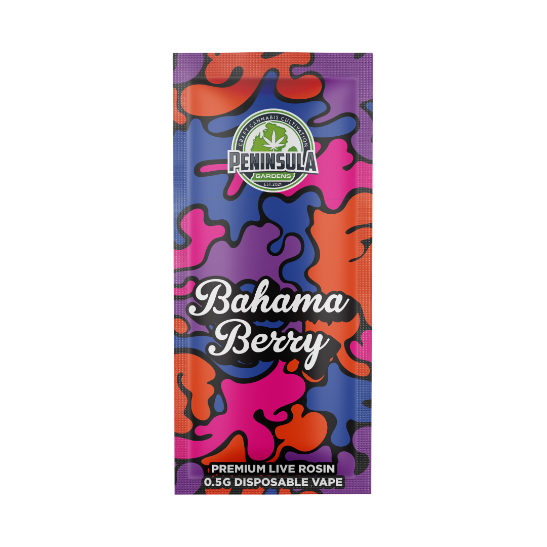 Photograph of product: Peninsula - Rosin Disposable - Bahama Berry