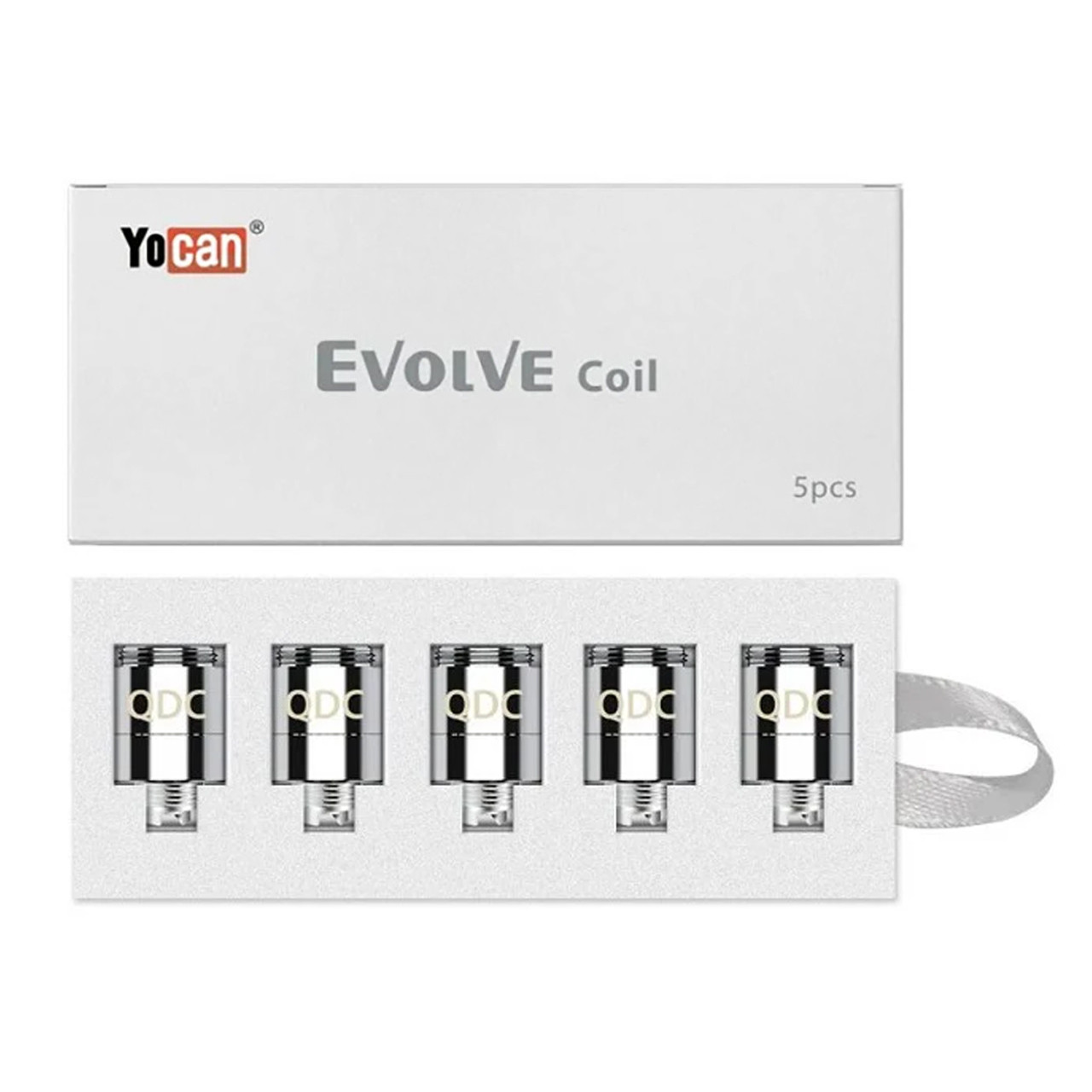 Photograph of product: Yocan Evolve Dual Quartz Replacement Coils 5 Pk