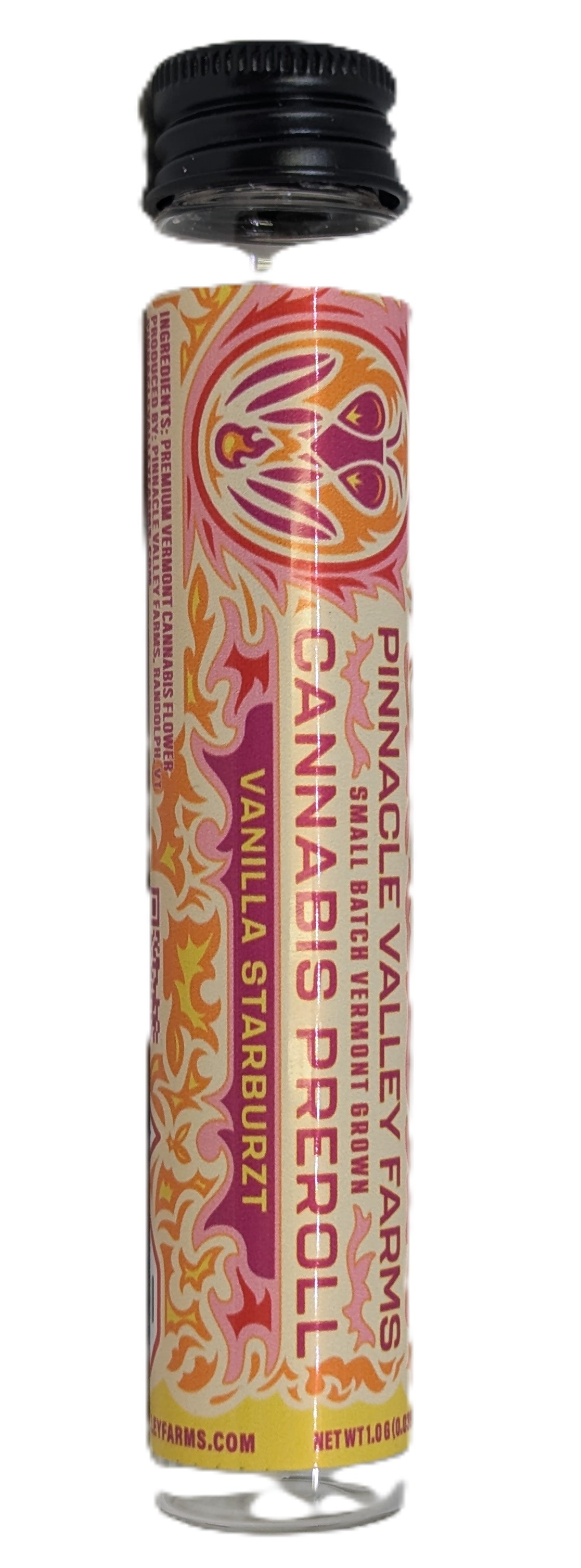 Photograph of product: Vanilla Starburzt Pre-Roll | Pinnacle Valley