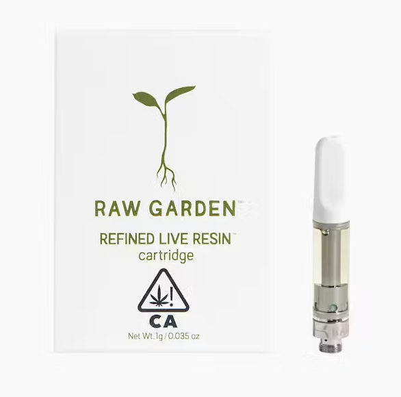 Photograph of product: Raw Garden OG Squeeze Cartridge 1g