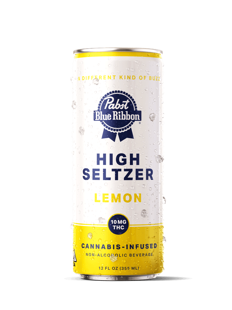 Photograph of product: PBR - SELTZER - LEMON 10MG