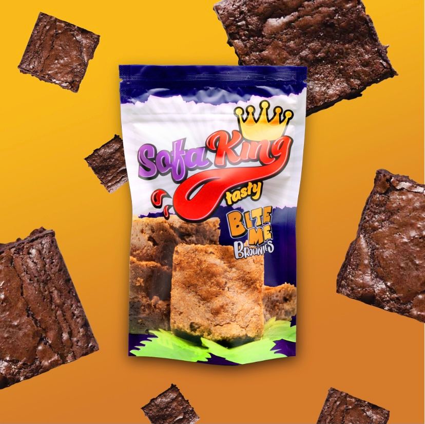 Photograph of Product: Sofa King 100mg Brownies Bite Me Hybrid