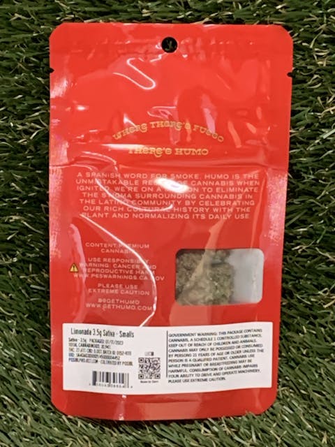Photograph of product: LIMONADA 3.5G SMALLS - 