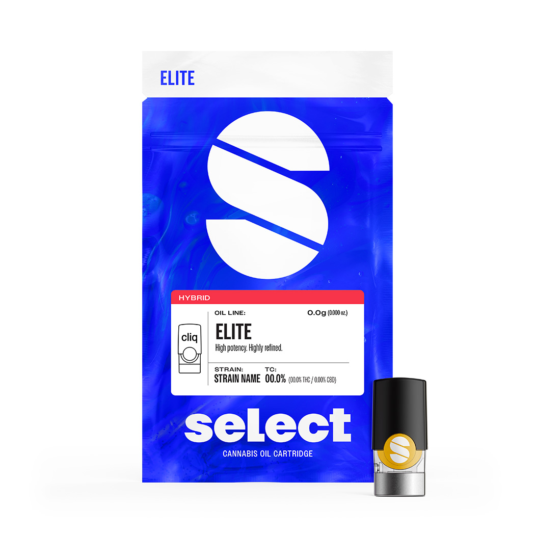 Photograph of product: Select Cliq Pod Blue Dream Cartridge