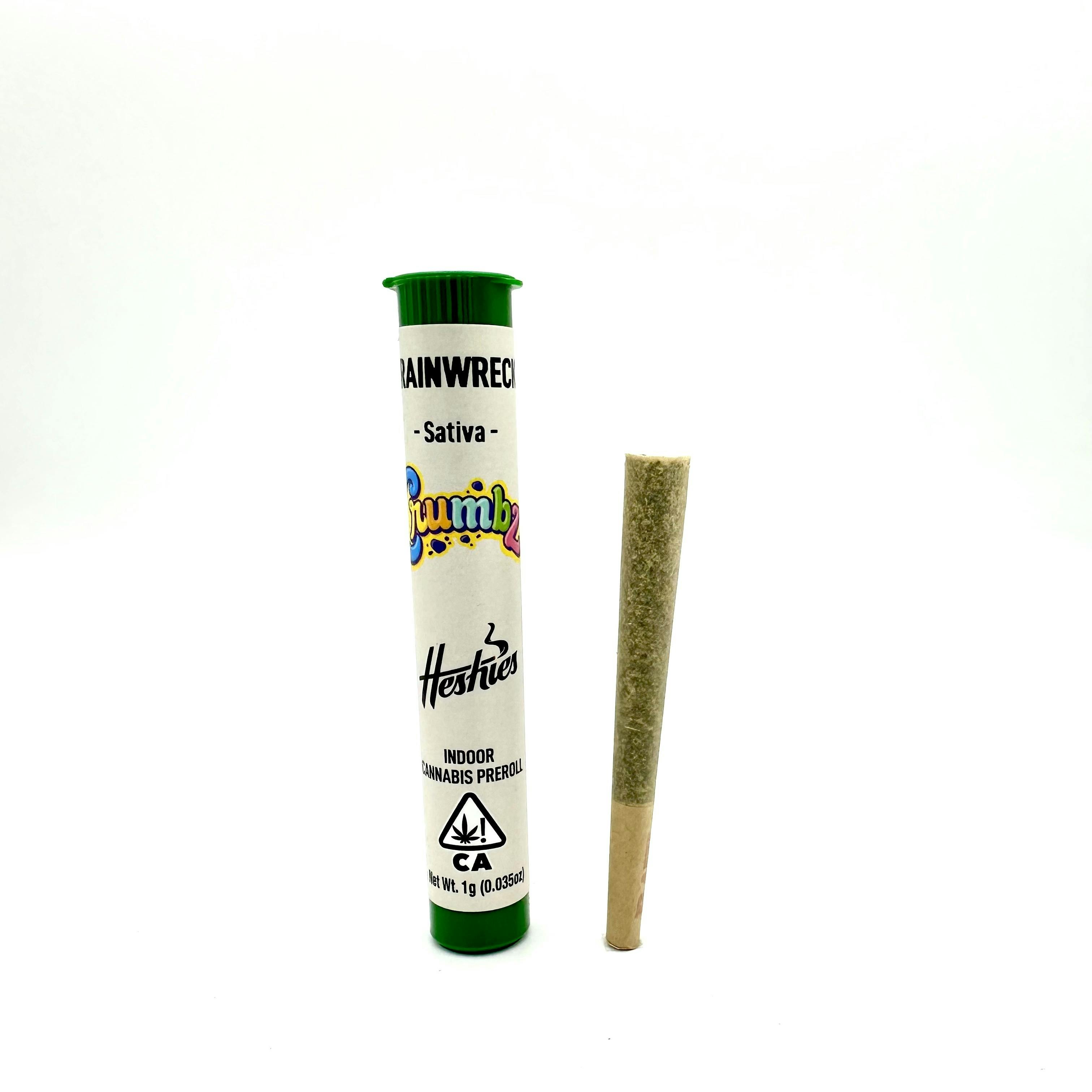 Photograph of product: CRUMBZ Preroll Trainwreck 1G
