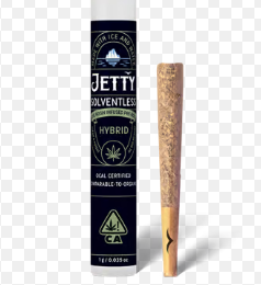 Photograph of product: Jetty Governmint Oasis x Donny Grove Hybrid OCal Solventless Rosin Preroll