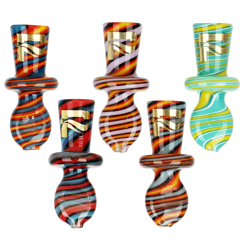 Photograph of product: Glass - Pulsar - Wig Wag Cone/Joint Holder - 1.75" - Assorted Colors
