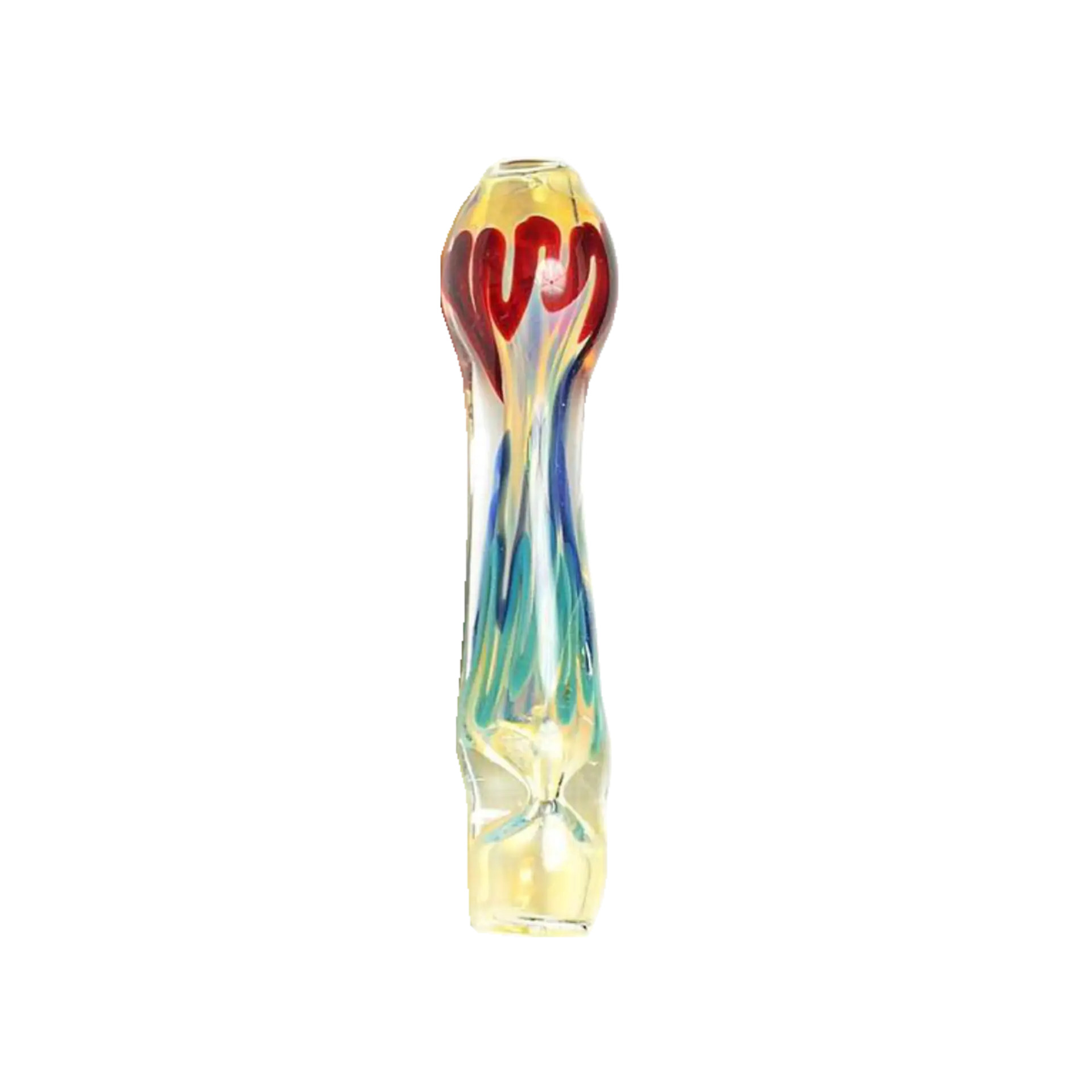 Photograph of product: 3" Candy Cane Chillum | Glass |