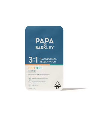 Photograph of product: 3:1 CBD Rich - Patch - each