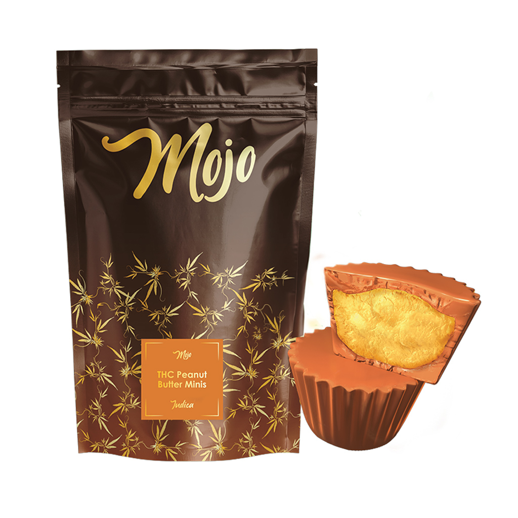 Photograph of product: Peanut Butter Minis | 200mg | Mojo