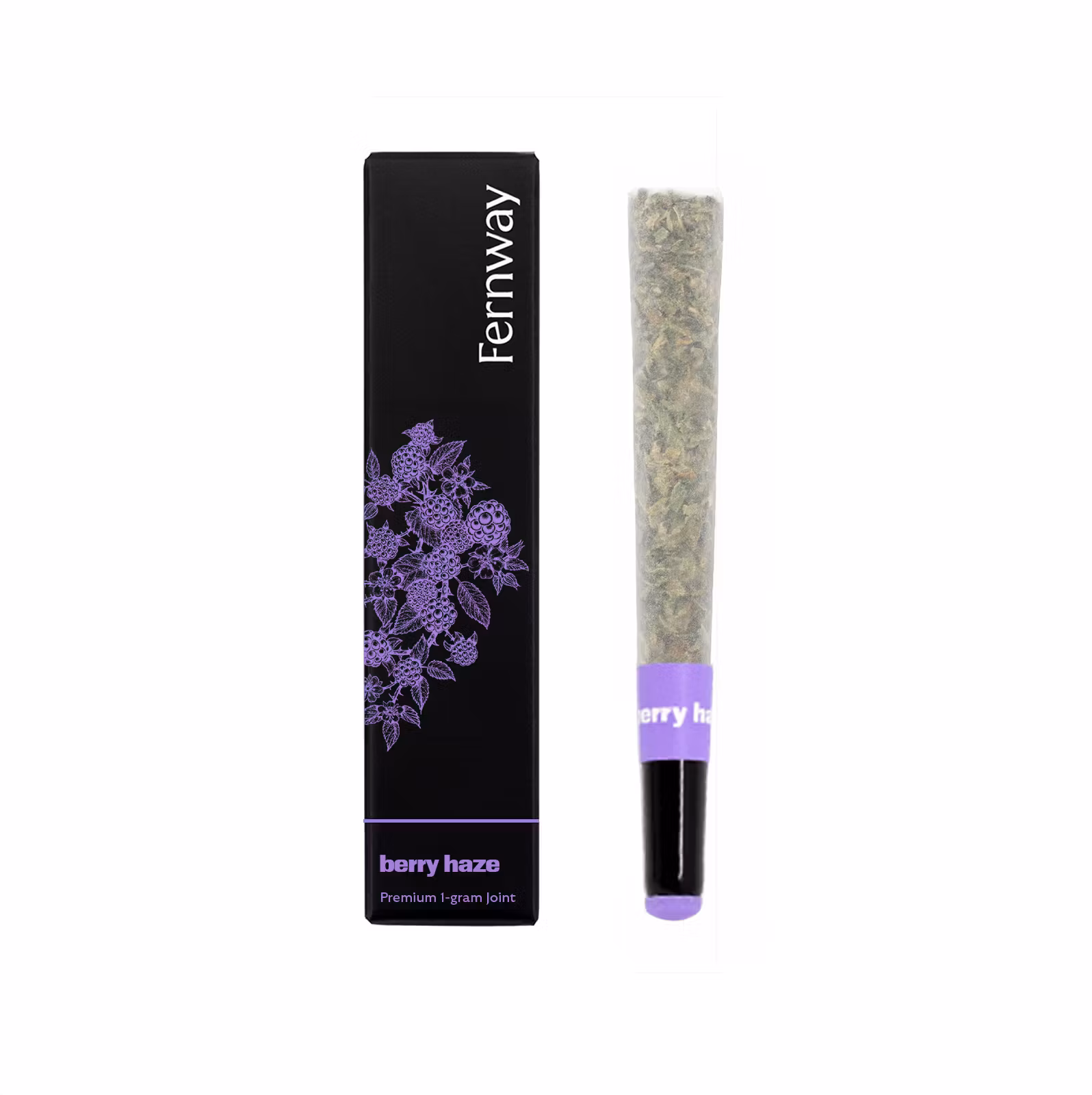 Photograph of product: Fernway Pre-Roll 1g 1pk - Berry Haze