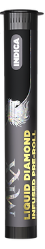 Photograph of Product: Blue Afgoo Liquid Diamond Infused Pre-Roll | MKX | 1g