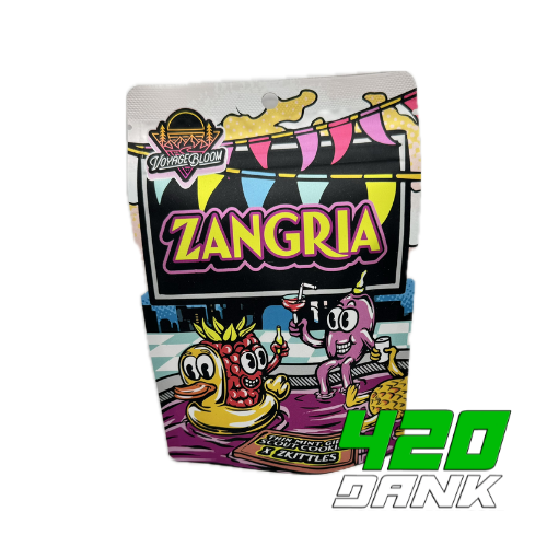 Photograph of product: Voyage Bloom - 3.5 pack - Zangria - 3.5g