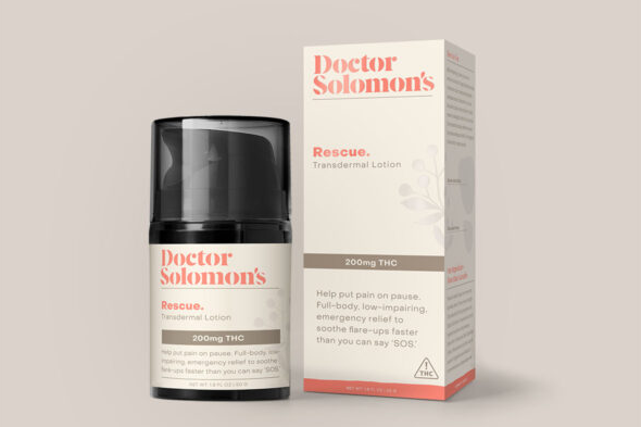 Photograph of product: Dr. Solomon's Lotion 200mg Rescue