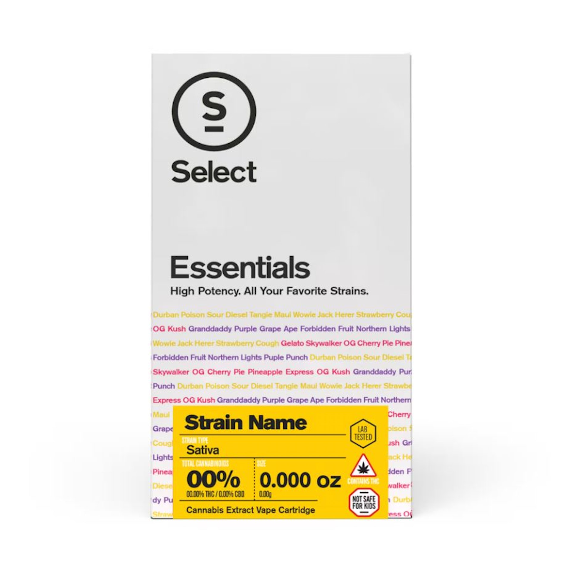 Photograph of product: Essentials Pineapple Express Cartridge
