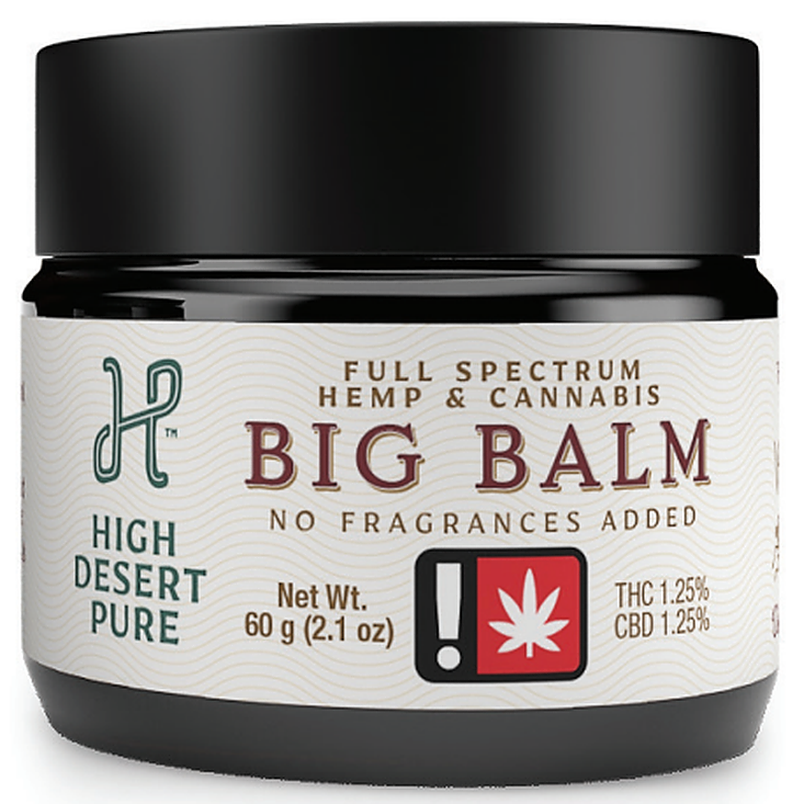 Photograph of product: (BIG BALM)  1500mg TH-oui/200mg CBD (Net.Wt.60g/2.1oz)