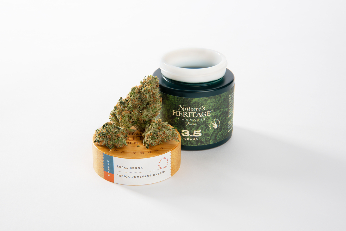Photograph of product: Local Skunk | Nature's Heritage - 3.5g